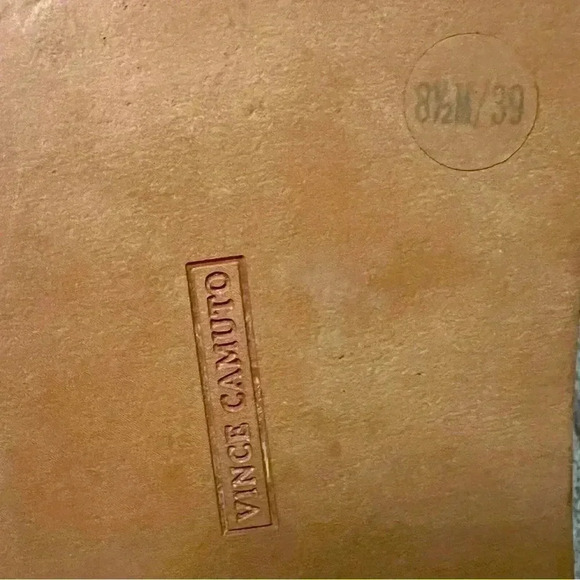 Vince Camuto criss cross black sandals size 8.5 - Picture 6 of 6